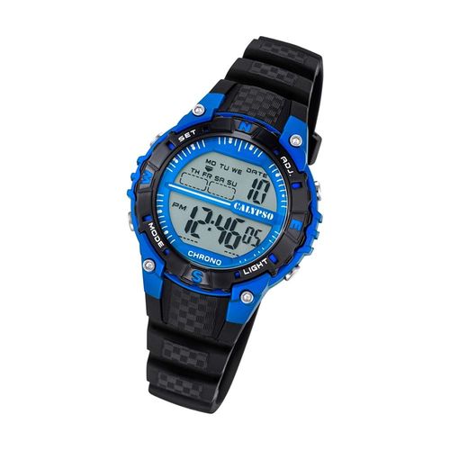 Calypso Montre Unisexe K5684/5 Montre-Bracelet En Plastique Pur Numérique Noir Uk5684/5