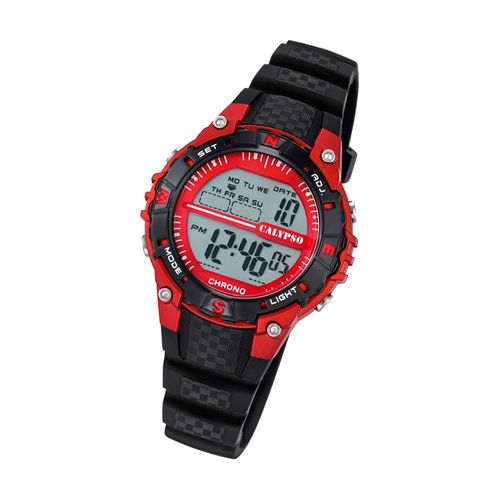 Calypso Montre Unisexe K5684/6 Montre-Bracelet En Plastique Pur Numérique Noir Uk5684/6