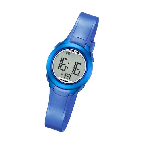 Calypso Montre Femme K5677/5 Montre-Bracelet En Plastique Pur Numérique Bleu Uk5677/5
