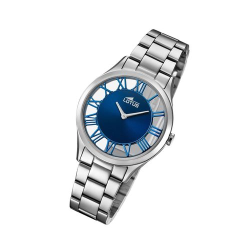 Montre-Bracelet Lotus Pour Femme, Analogique Argentée, Bracelet En Acier Inoxydable 18395/4 Ul18395/4