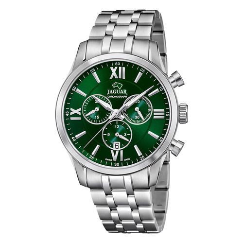 Jaguar Montre Homme Acier Inoxydable Argent Jaguar Montre-Bracelet Acamar Uj963/3