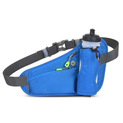 Ceinture De Course - Aqsacokiya - Sac Banane De Sport Etanche Sacoche Running Belt Réglable Pour Gym,Voyage,Escalade,Vélo - Bleu