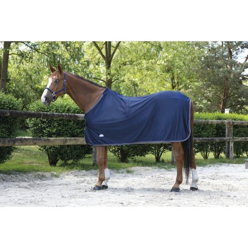 Chemise Pour Cheval Equithème "Microfleece" Standard Marine, Taille : 6'0"/183 Cm Chemise Séchante Hyper Performante En Maille Jersey 100 % Polyester