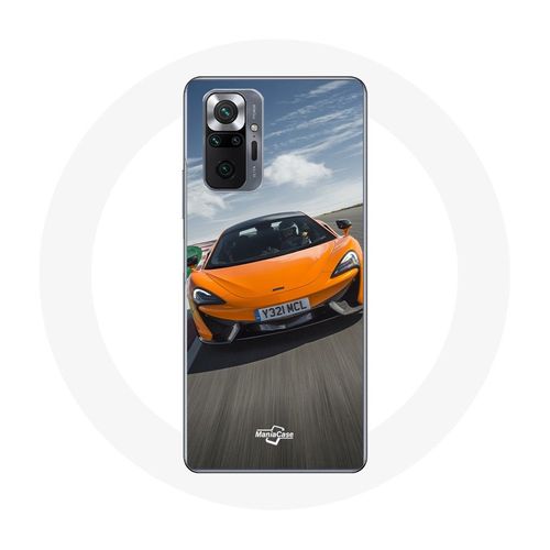 Coque Pour Xiaomi Redmi Note 10 Pro Formule 1 Mclaren Orange