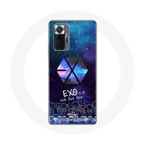 Coque Pour Xiaomi Redmi Note 10 Pro Exo Groupe K-Pop Logo We Are One