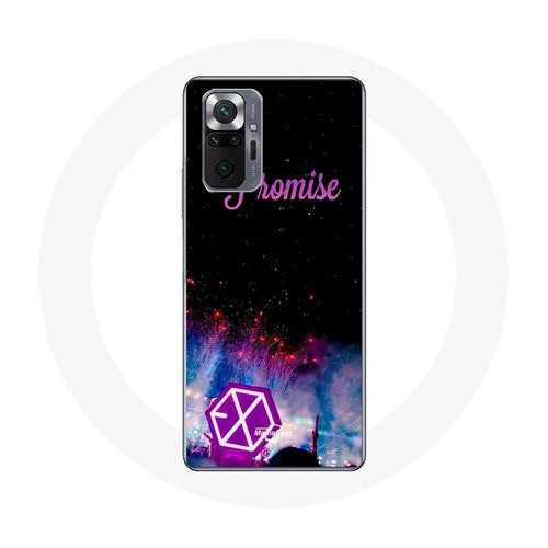 Coque Pour Xiaomi Redmi Note 10 Pro Exo Groupe K-Pop Logo Chanson Promise