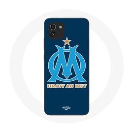 Coque Pour Samsung Galaxy A03 Olympique De Marseille Om Logo Bleu