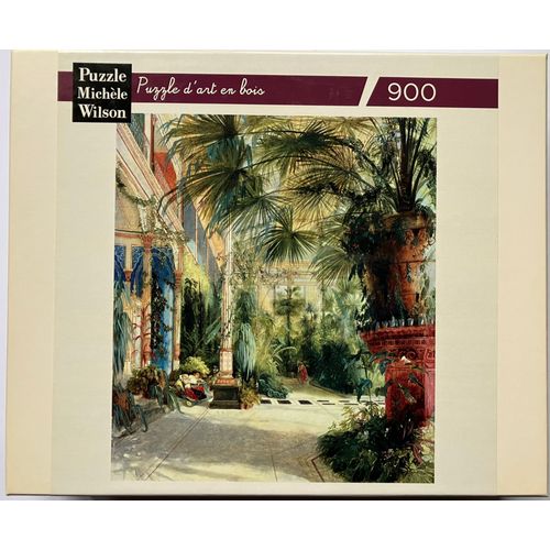 Puzzle Michèle Wilson 900 Pièces "La Serre Au Palmiers" De Blechen