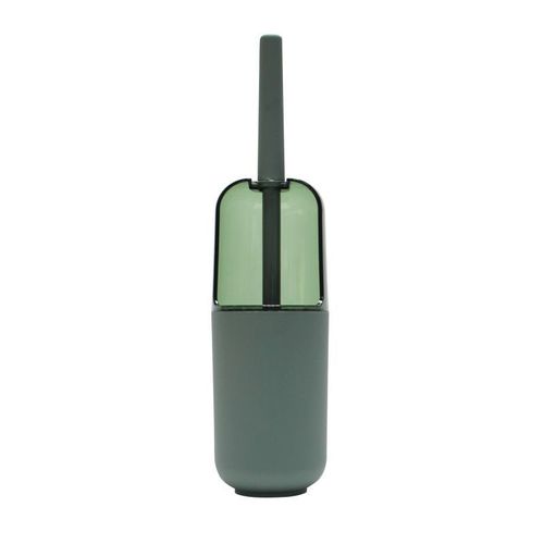 Paris Prix - Brosse Wc Design "Equatorial" 37cm Kaki