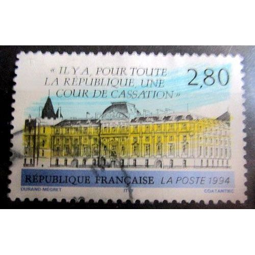 1994. F2886: La Cour De Cassation-Paris.