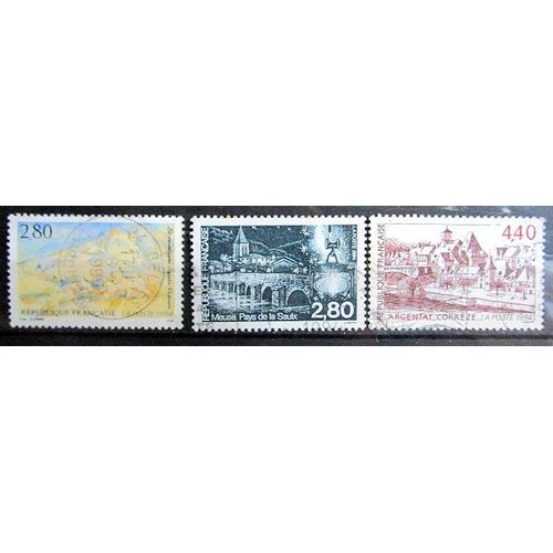 1994. F2891;F2892;F2894: Série Touristique.