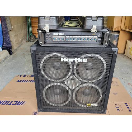 Amplificateur Hartke Ha4000,Baffle Hartke Vx 410