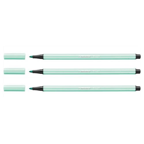 Stabilo Lot De 3 Feutres De Dessin Pen 68 Pointe Moyenne 1 Mm Vert De Glace