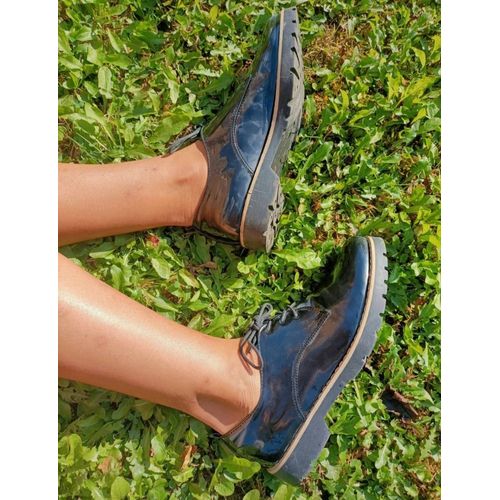 Derbys Noires Glacées - Taille 41 -