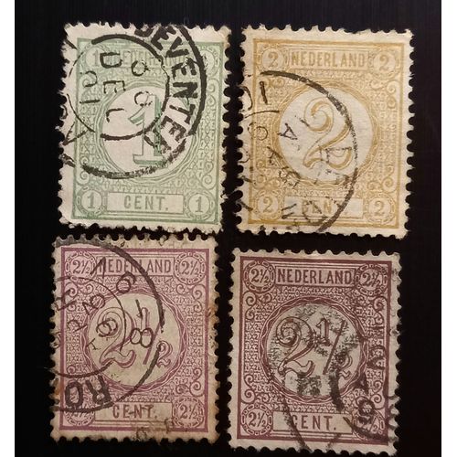 Timbres Pays Bas 1876 New Daily Stamps Gravure: Joh. Enschedé
