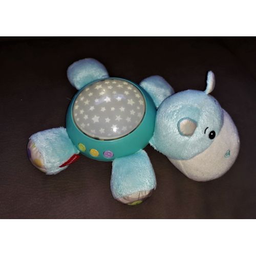 Hippo Douce Nuit De Fisher-Price - 3 Modes Veilleuse Avec Projection D'etoiles Lumineuses, Musique Et Sons