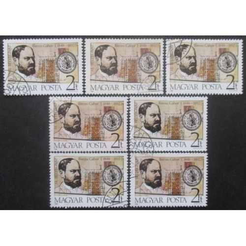 Hongrie N°3184 X 7 Oblitéré