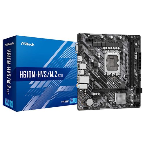 Asrock H610M-HVS/M.2 R2.0 Carte mère LGA 1700