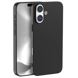 Coque Noir Pour Iphone 16 Plus - Silicone Gel Tpu Protection Souple Ultra Mince Phonillico®