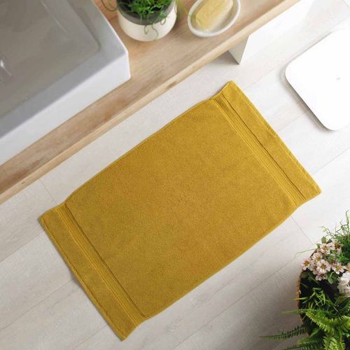 Paris Prix - Tapis De Bain "Colors" 50x85cm Miel