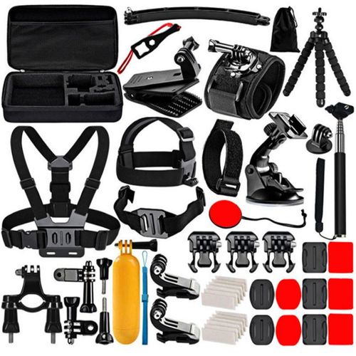 Kit d'accessoires pour caméra d'action 50 en 1 Multicolore GoPro 9/8/7, Insta 360, DJI Osmo Action