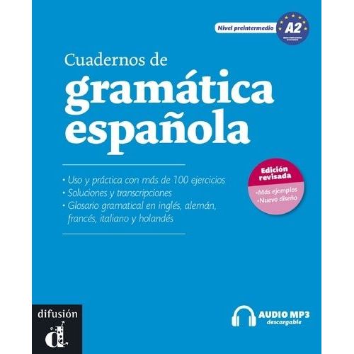 Cuadernos De Gramatica Espanola - Nivel Preintermedio A2 (1 Cd Audio Mp3)