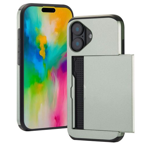 Imoshion Coque Arrière Avec Porte-Cartes Iphone 16 Vert