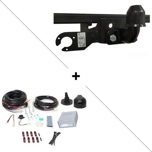Attelage Opel Vivaro (09/14-02/19) Standard + Faisceau Universel 7 Broches + Boitier Électronique - Gdw