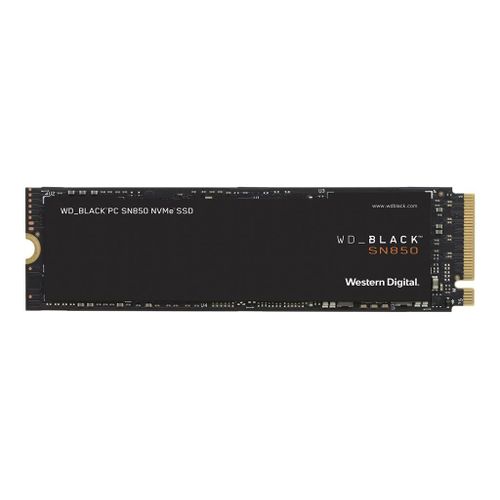 WD Black SN850 NVMe SSD WDS500G1X0E - SSD - 500 Go - interne - M.2 2280 - PCIe 4.0 x4 (NVMe)