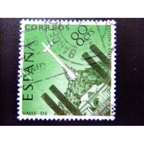 30 Espagne 1959 / Monastère De Santa Cruz Vallée Des Morts / Edifil 1248 Fu Yvert 937 Fu