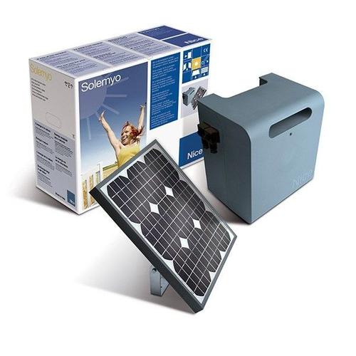 KIT d'Alimentation solaire SOLEMYO NICE pour automatisme (Panneau + Caisson) - SYKCE