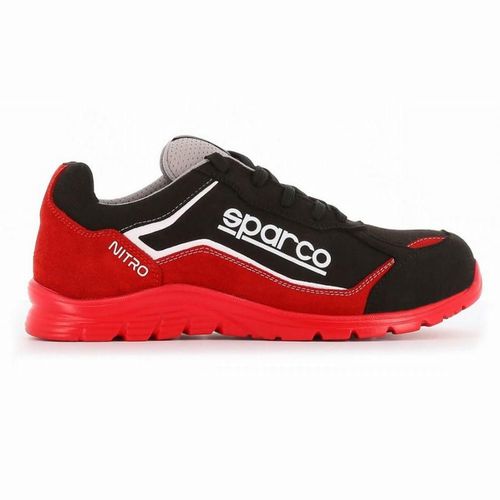 Chaussure Basse S3 Sparco Nitro S24 Rouge Et Noir Nitro 07522 Rsnr