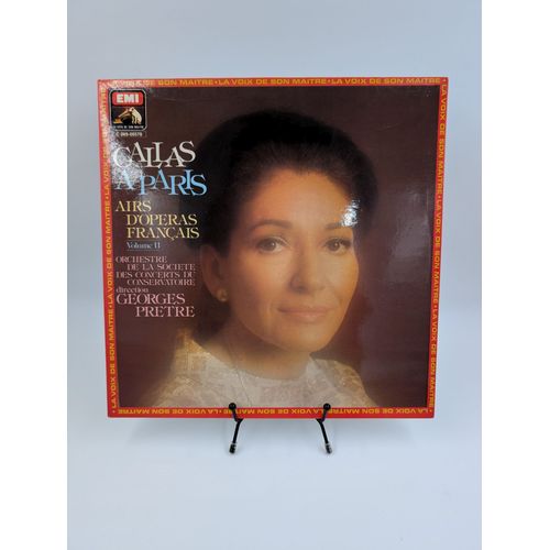 Vinyle 33 Tours Callas A Paris : Airs D'opéras Français Volume Ii (2) Avec Fourreau