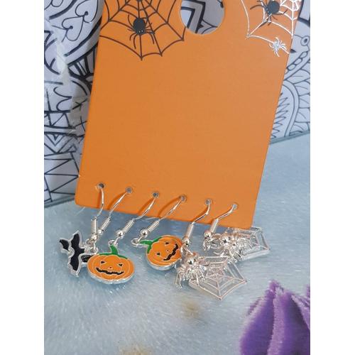 Boucles D'oreilles Halloween