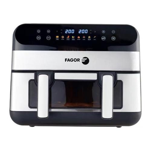 FRITEUSE SANS HUILE - FAGOR - AIRFRYER FGF10 - 10L - 2400 W - ECRAN TACTILE - 8 MODES PRÉ ENREGISTRÉ ¿ GRANDE CUVE DE CUISSO