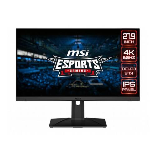 MSI Optix MAG281URV - Écran LED - 27.9" - 3840 x 2160 4K @ 60 Hz - IPS - 400 cd/m² - 1000:1 - HDR400 - 4 ms - 2xHDMI, DisplayPort, USB-C - noir