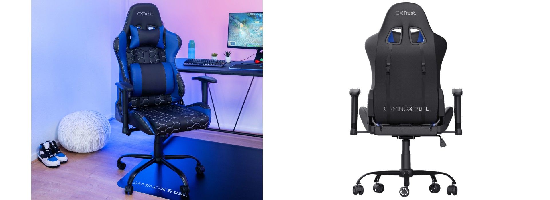 Trust Gaming GXT 708B Noir/Bleu image 1 | Rakuten
