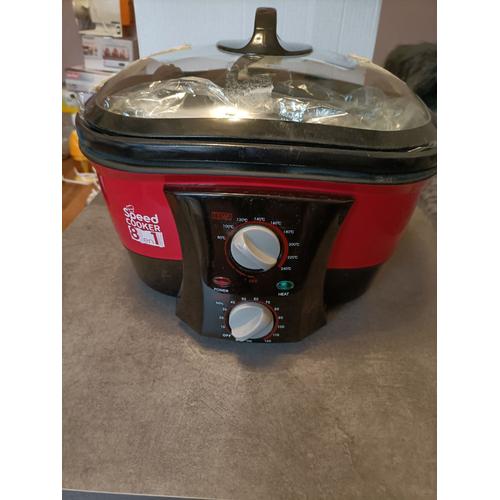 Speed Chef multicuiseur 8 en 1 Speed Chef cooker Digital rouge