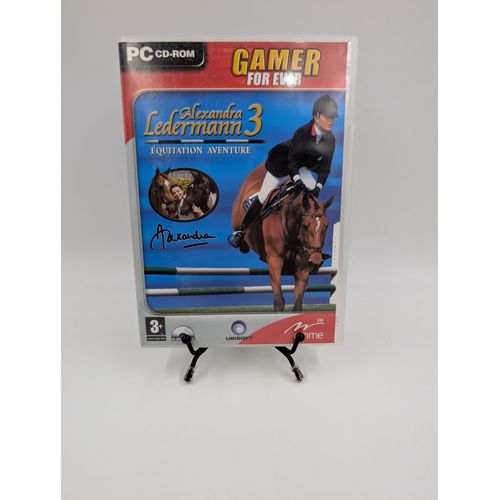 Jeu Pc Alexandra Ledermann 3 : Équitation Aventure En Boite, Sans Notices
