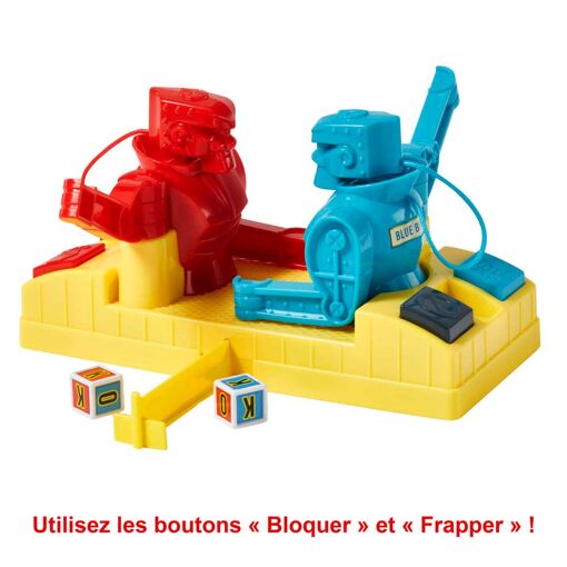 Mattel Games Rock Em Sock Em Robots Frapper Ou Bloquer - 3
