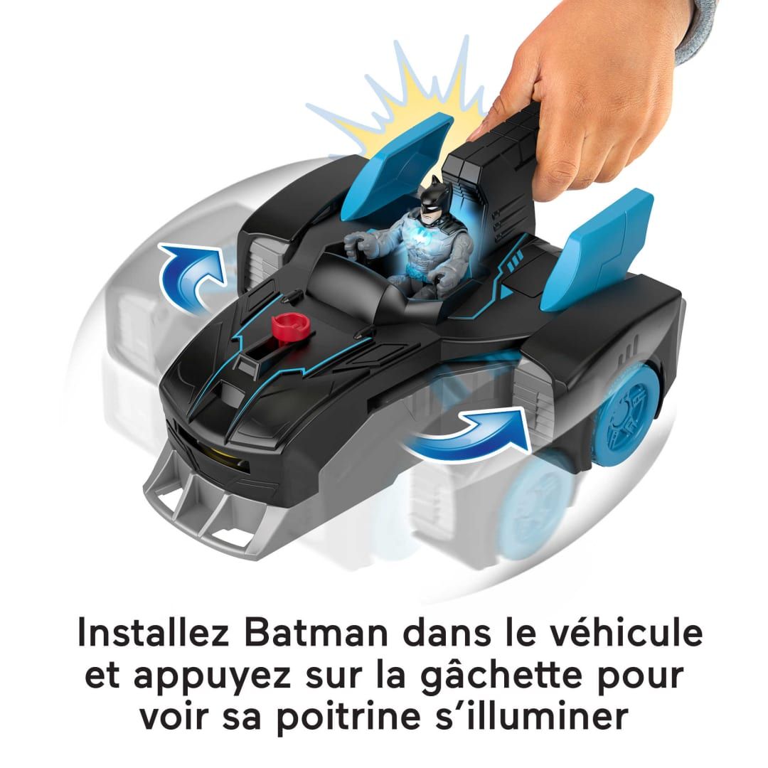 Imaginext Dc Super Friends - Batmobile Bat-Tech - 4