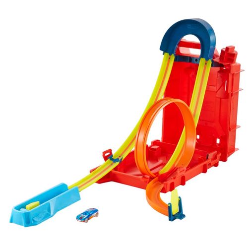 Hot Wheels - Track Builder Unlimited - Coffret Cascades Bidon D'essence