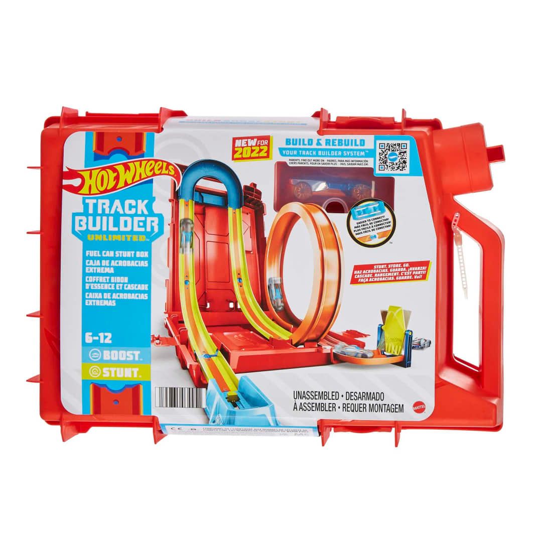 Hot Wheels - Track Builder Unlimited - Coffret Cascades Bidon D'essence - 6