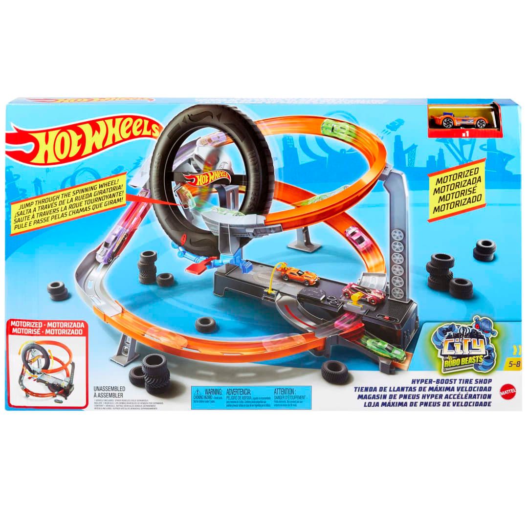 Hot Wheels - Piste Pneu Hyper Boost - 6