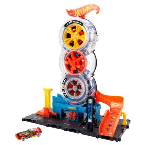 Hot Wheels City - Circuit Boutique De Pneus