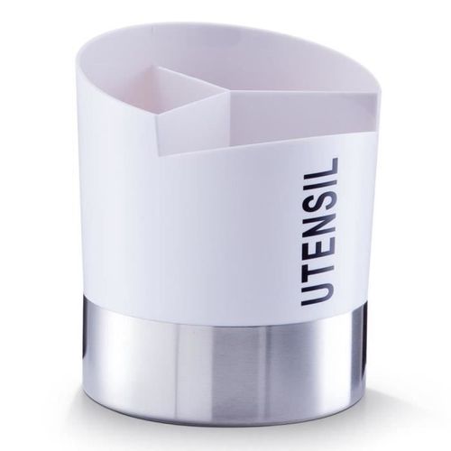 Organiseur De Couverts - Blanc, Acier Inoxydable, Zeller