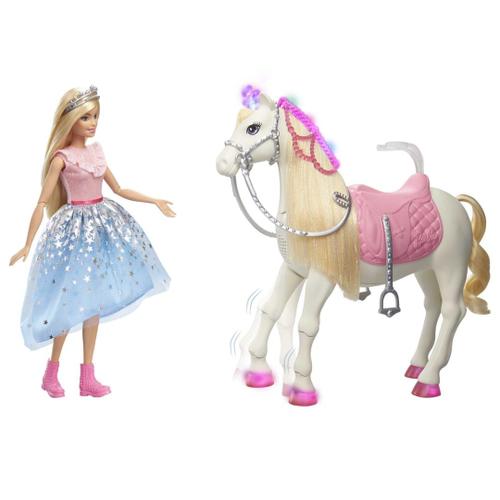Barbie - Barbie Princesse Et Son Cheval Merveilleux