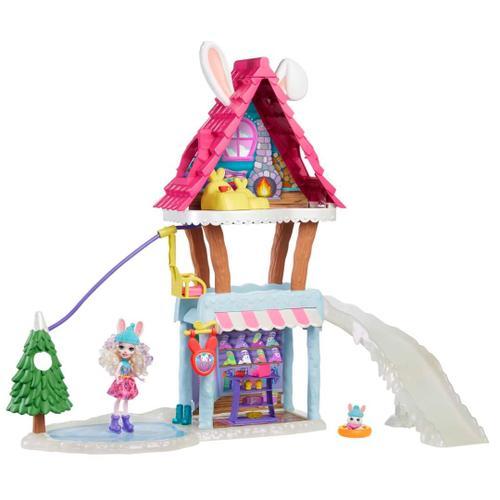 Enchantimals - Coffret Chalet Des Neiges De Bevy Lapin