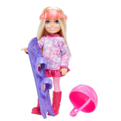 Barbie - Coffret Poupée Chelsea Snowboardeuse