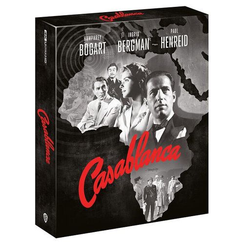 Casablanca - Édition Collector 4k Ultra Hd + Blu-Ray - Boîtier Steelbook + Goodies